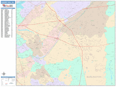 Cherry Hill Digital Map Color Cast Style